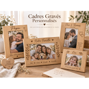 Cadre en bois personnalisé